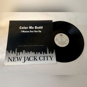 Color Me Badd ‎I Wanna Sex You Up New Jack City 1991 Vinyl Single  Promotional